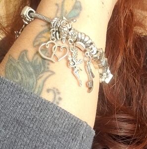 Silver Charm Bracelet